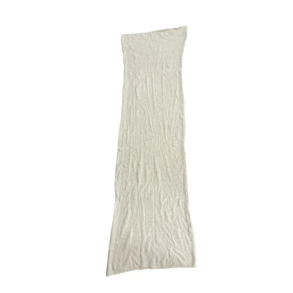 NEW Dalle Piane Cashmere Wool Beige Winter Snow Warmer Shawl Wrap Neck Scarf OS